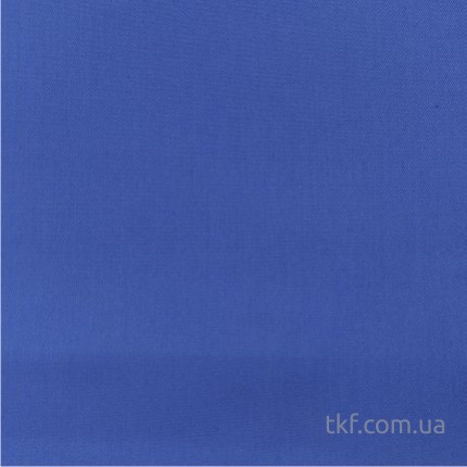 Ткань халатная (35% х/б, 65% п/э), цветная - василек 