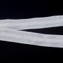 Тесьма шторная 25 мм белая (от 1 м. пог)