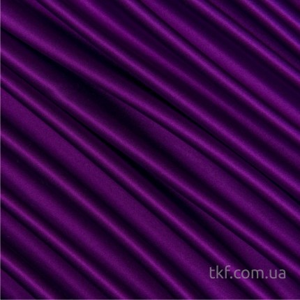 Атлас плотный - фиолетовый