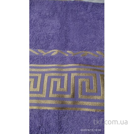 Полотенце махровое Цезарь, 70*140 - светло-фиолетовый