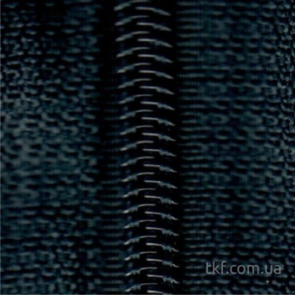 Змейка брючная спираль 18 см - темно-синий